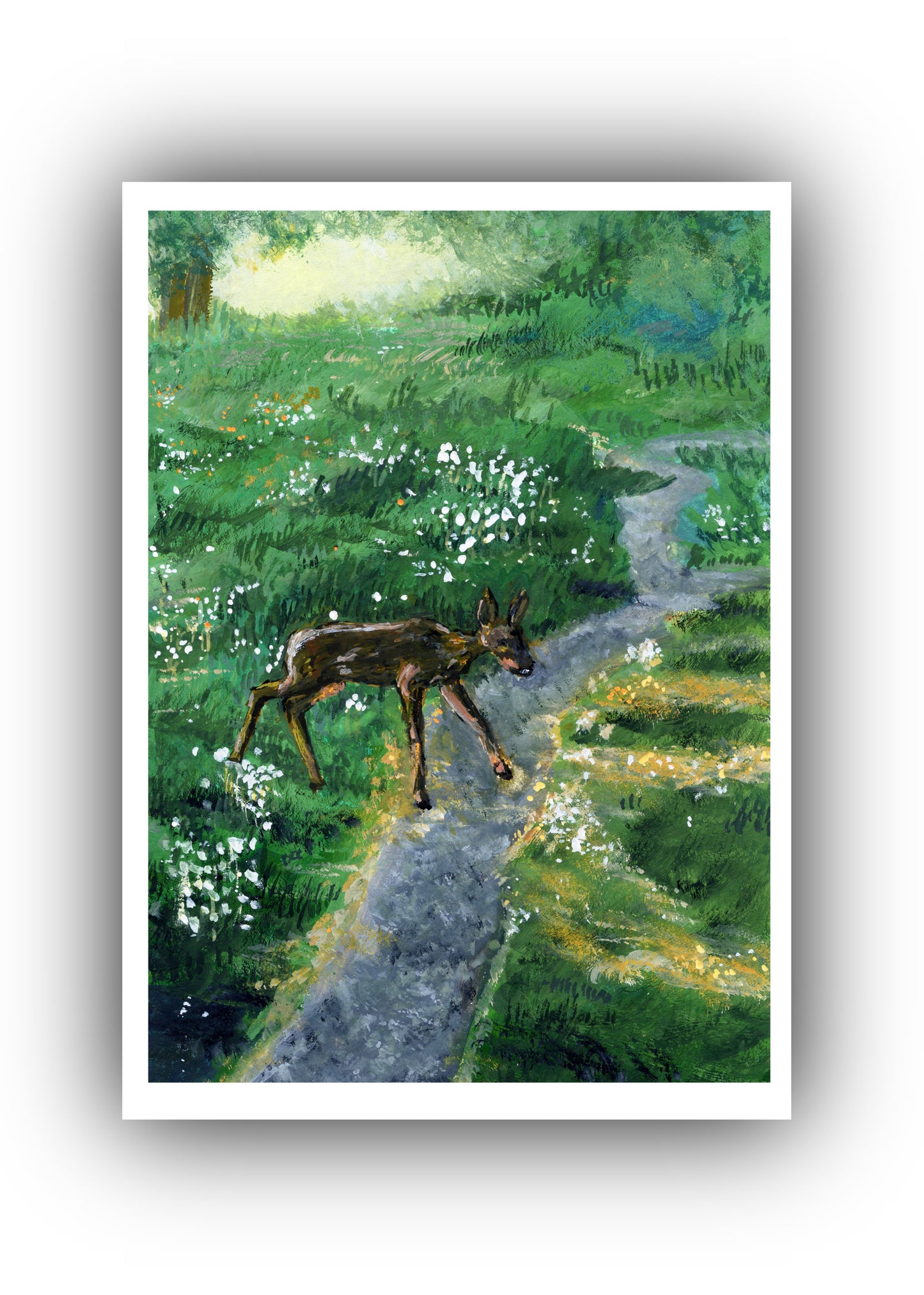 Wandering Fawn Print