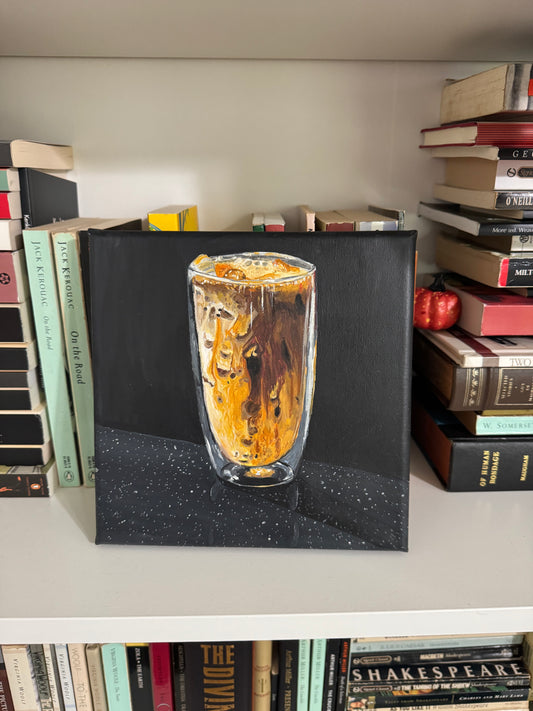 Iced Coffee Original Painting